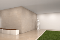 acabamento interior em calcario
